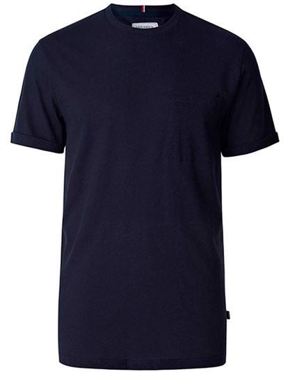 Les Deux Brenon T-shirt - Mørkeblå I Coaststore