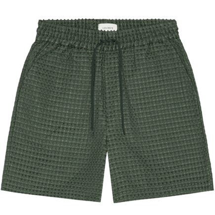 Les Deux Check Seersucker Shorts