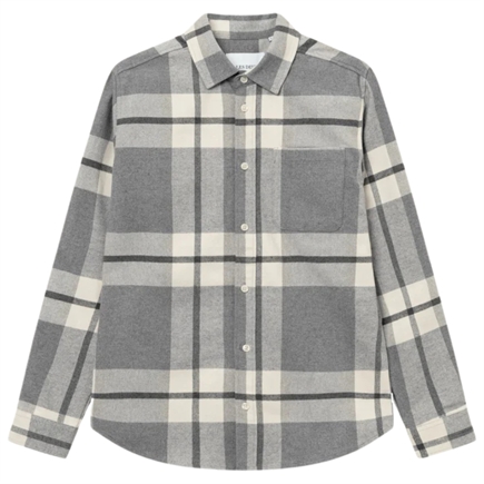 Les deux Jeremy Flannel Skjorte 