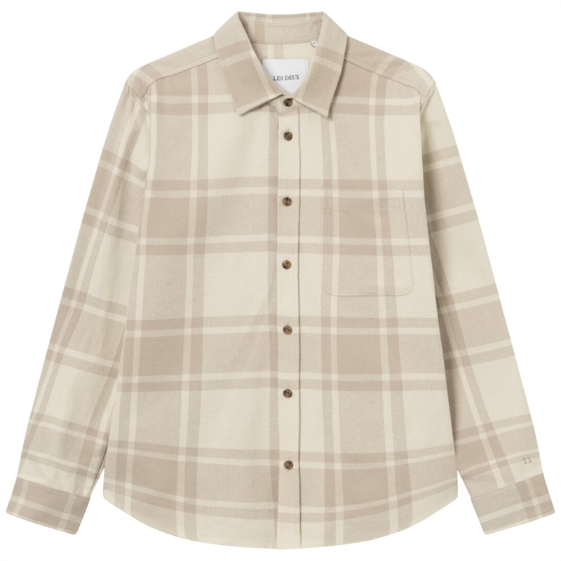 Les Deux Jeremy Flannel Skjorte