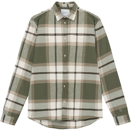 Les Deux Jeremy Flannel Skjorte