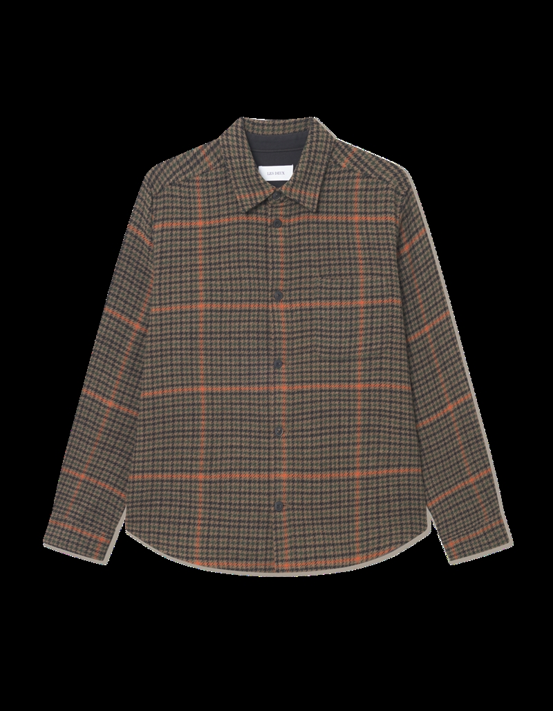 Les Deux Kody Houndstooth Skjorte 