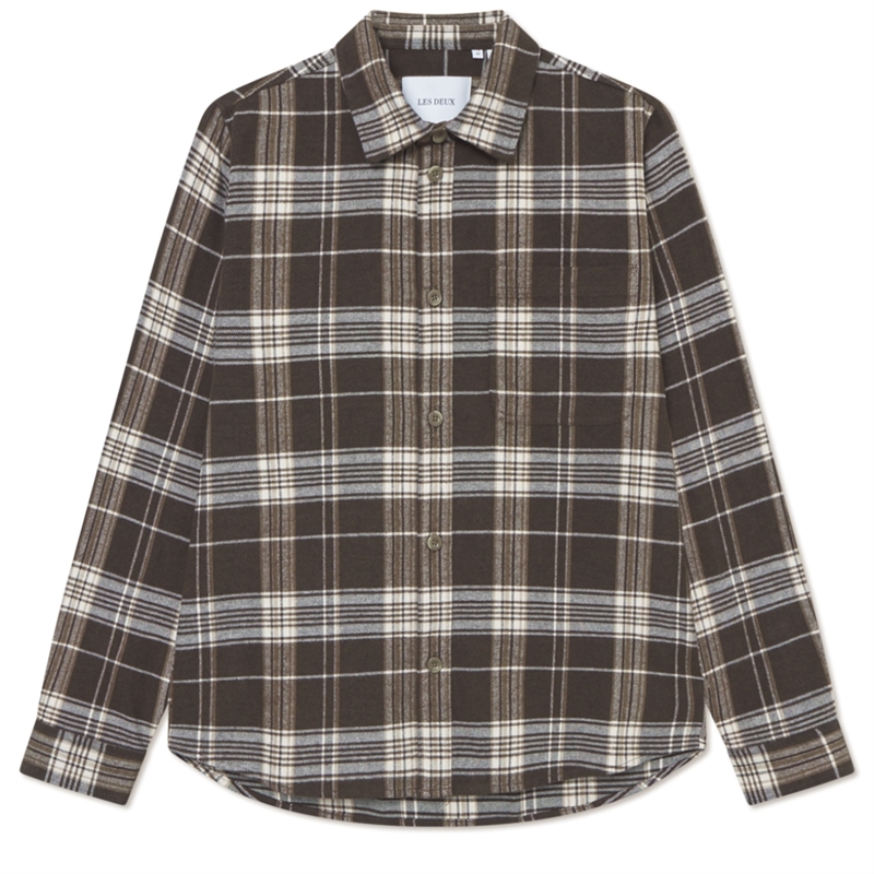 Les Deux Lennon Check Skjorte 