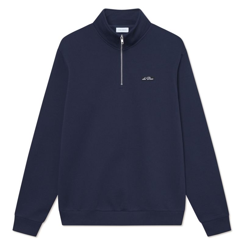 Les Deux Patch Half-Zip Sweatshirt