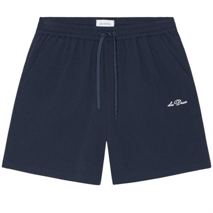 Les Deux Stan Seersucker Badeshorts