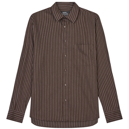 Mads Nørgaard Cotton Flannel Stripe Sune Skjorte