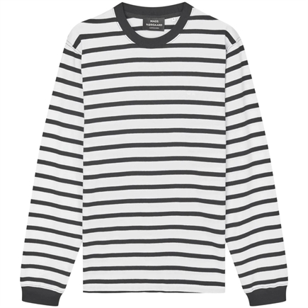 Mads Nørgaard Cotton Jersey Stripe Frode LS T-shirt
