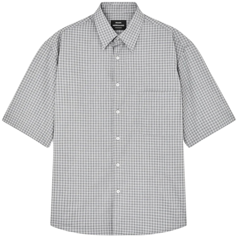 Mads Nørgaard Cotton Soft Oskar SS Skjorte