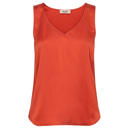 Mos Mosh Astrid V-neck Silk Top