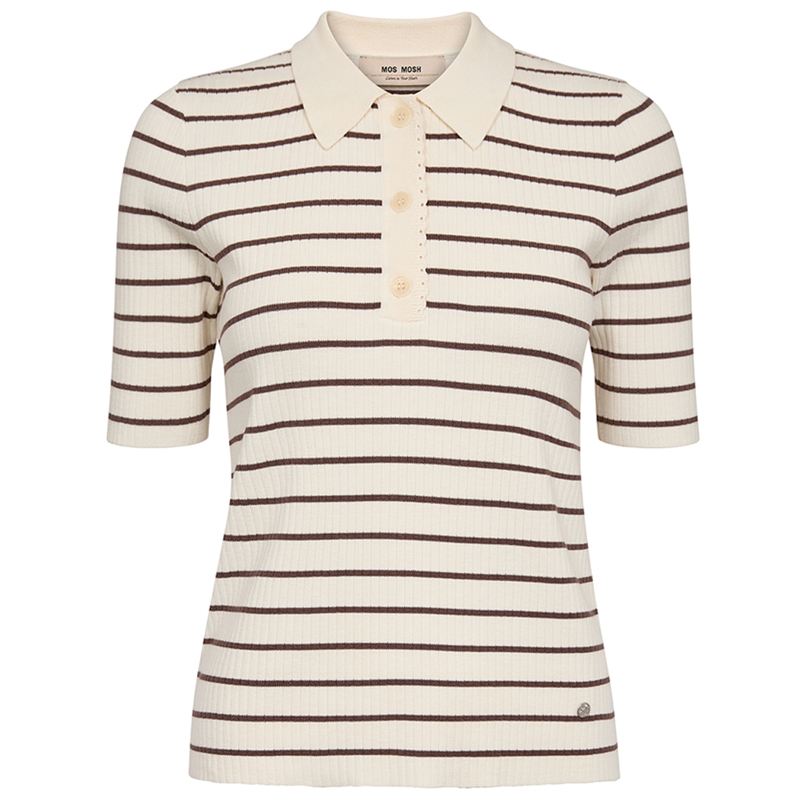 Mos Mosh Caliz Stripe SS Knit T-shirt