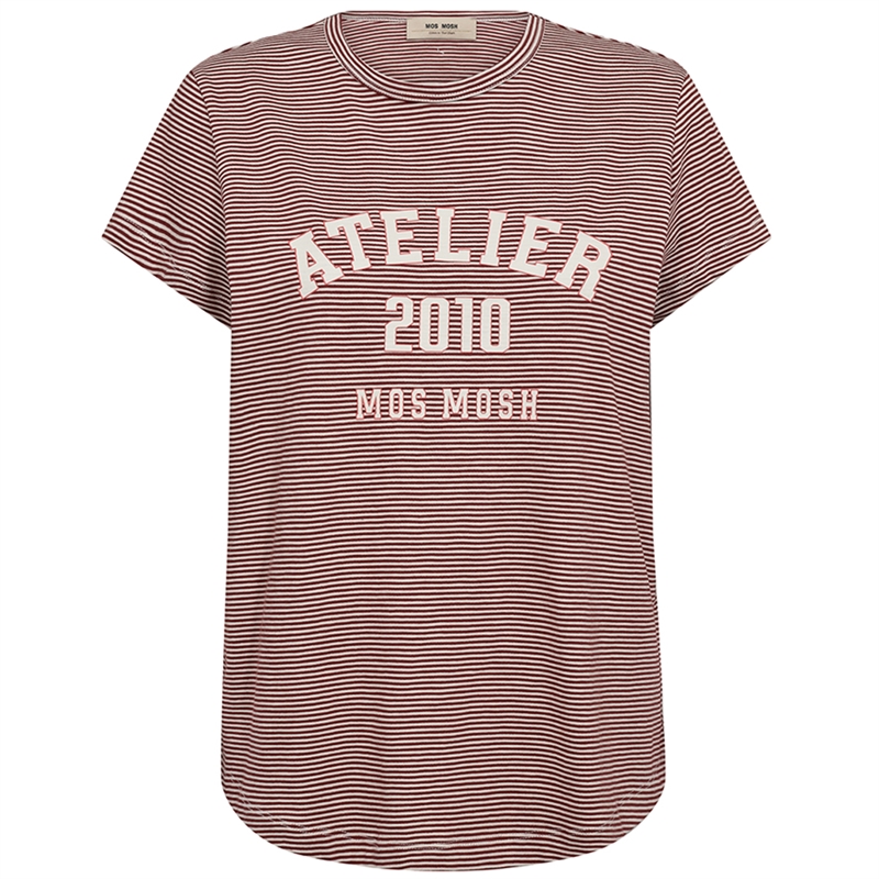 Mos Mosh Camp O-SS Stripe T-shirt