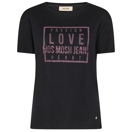 Mos Mosh Ciara O-SS Sequin T-shirt