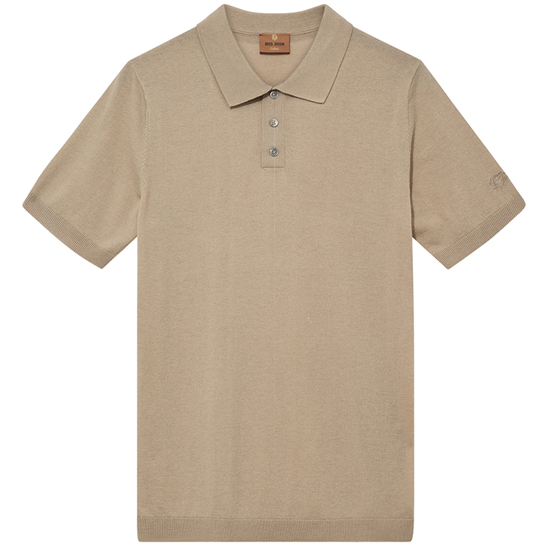 Mos Mosh Gallery Adam Soft SS Polo T-shirt