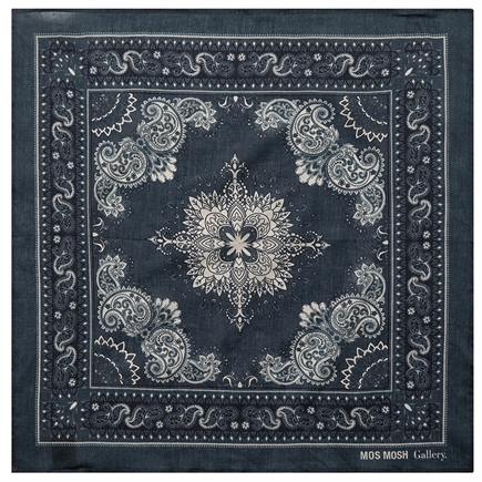 Mos Mosh Gallery Indigo Voile Tørklæde
