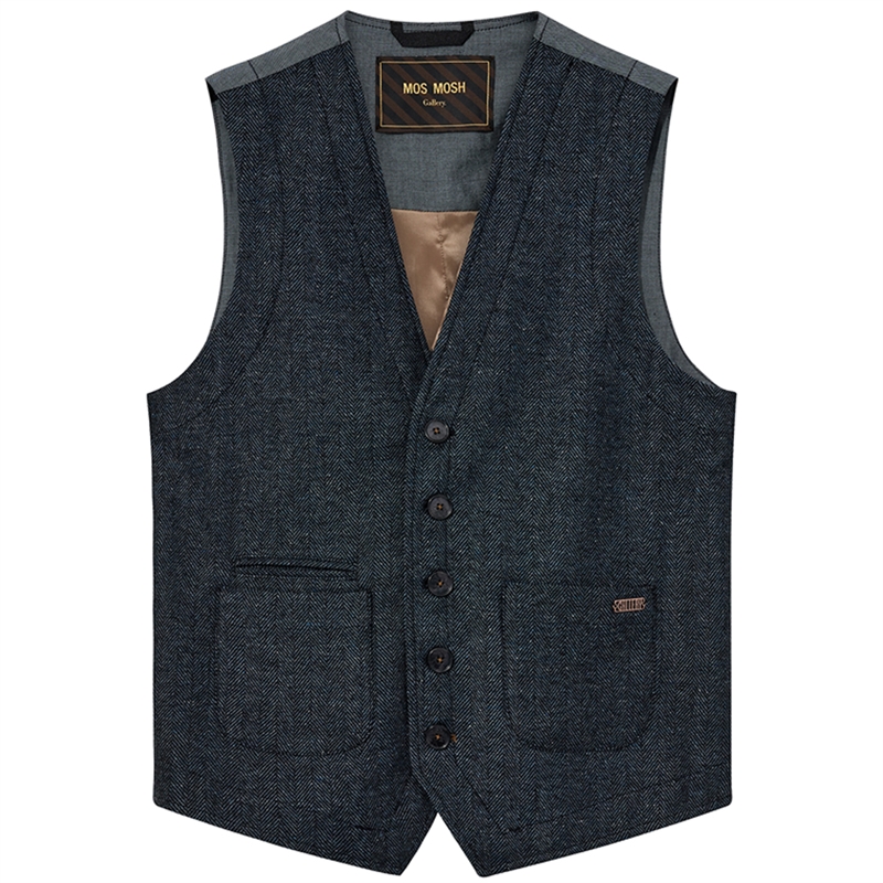 Mos Mosh Gallery Mason Herringbone Vest