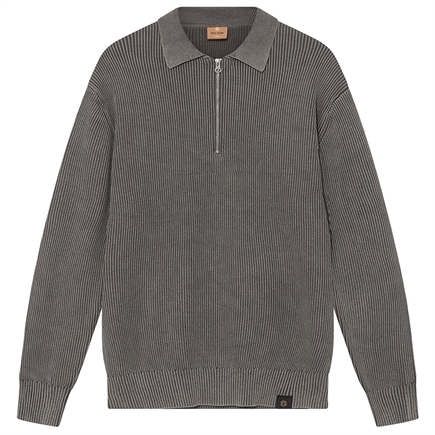 Mos Mosh Gallery Royce Zip Polo Strik