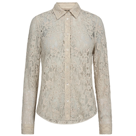 Mos Mosh Kether Lace Sequin Skjorte