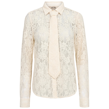 Mos Mosh Kether Lace Tie Skjorte