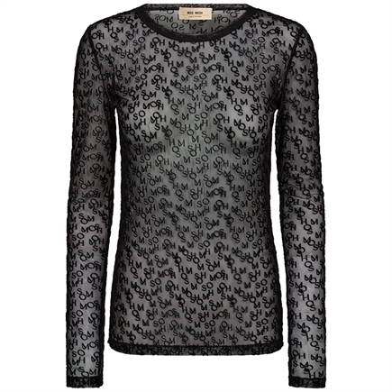 Mos Mosh Loretta Mono Mesh Bluse