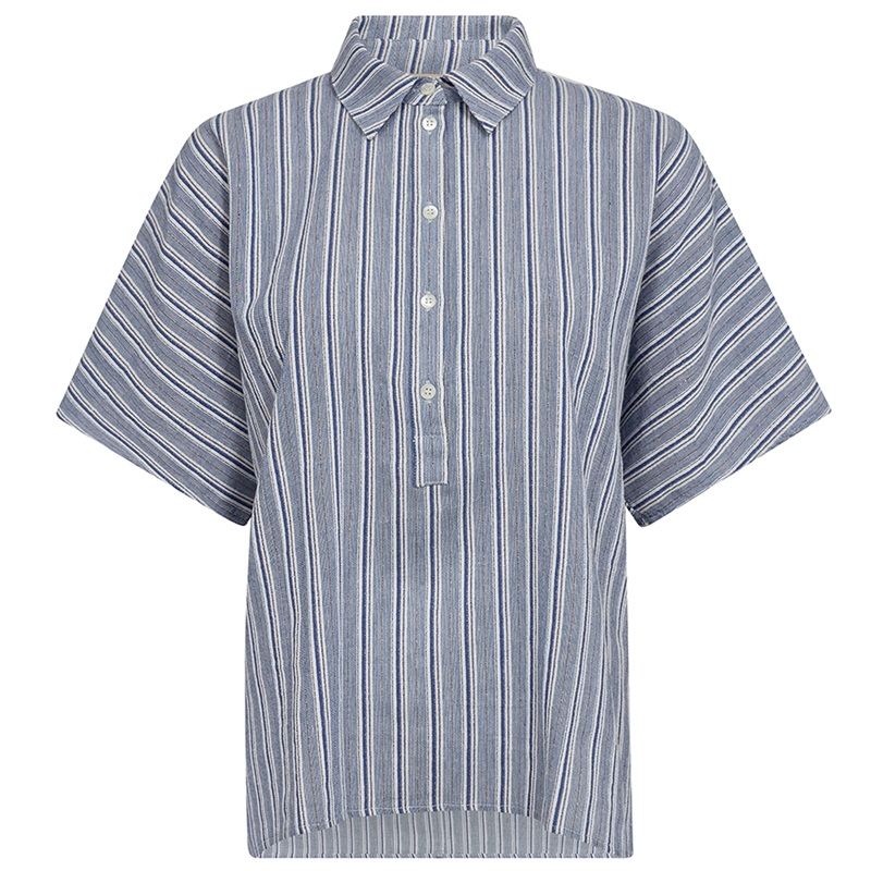 Mos Mosh Lowana Friz Stripe Bluse