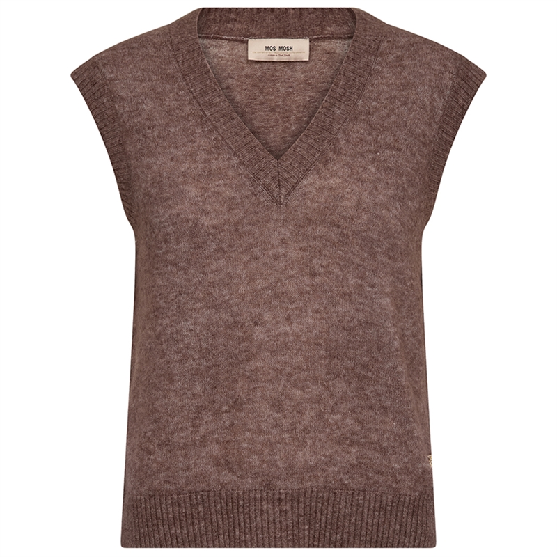Mos Mosh Mape V-neck Knit Vest