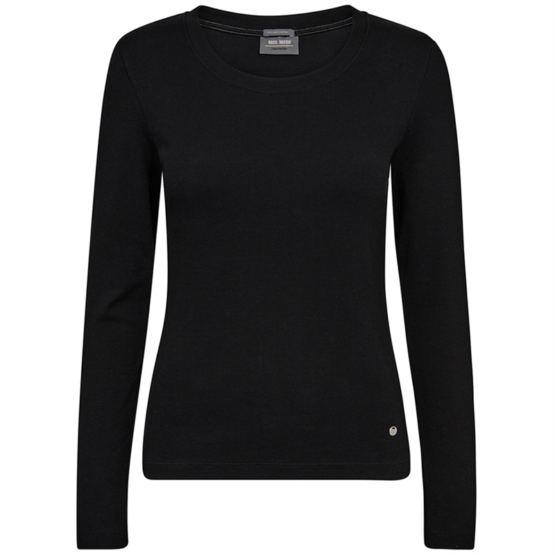 Mos Mosh Nicole O-LS Rib T-shirt