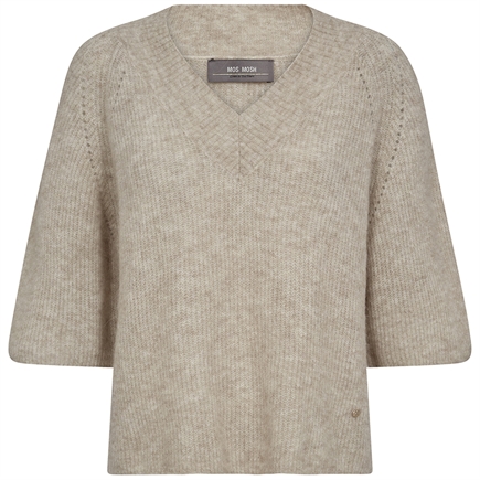 Mos Mosh Taci 3/4 V-neck Strik