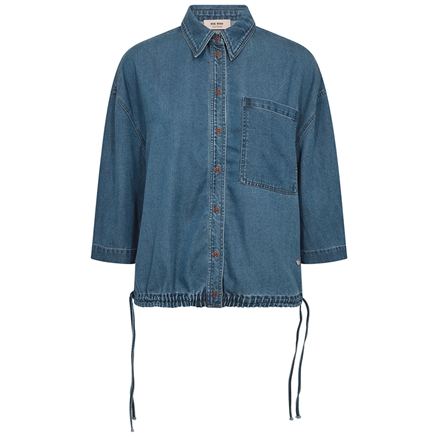 Mos Mosh Tessa Lich Denimskjorte