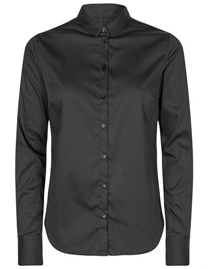 Mos Mosh Tilda Sustainable Skjorte - Black | Coaststore