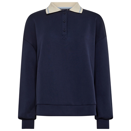 Mos Mosh Vada Polo Sweatshirt
