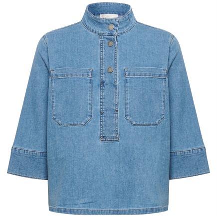 My essential Wardrobe Lara MW 115 Boxy Denim Bluse
