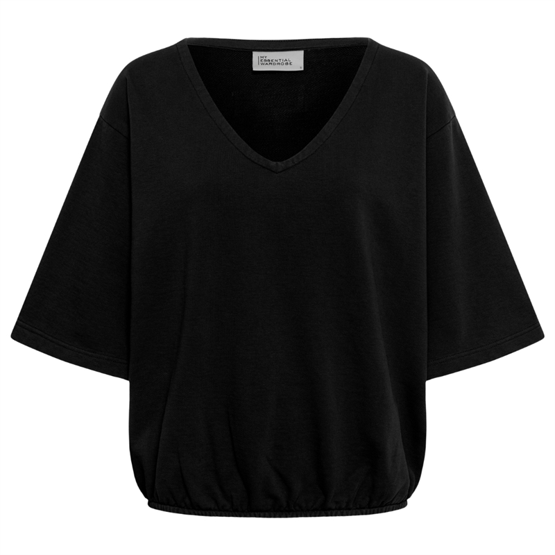 My Essential Wardrobe MWOllie V-Neck Sweat T-shirt 