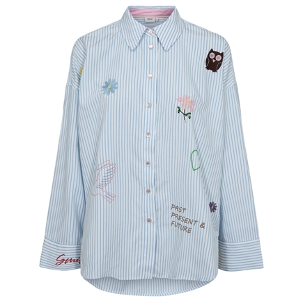 Nümph Ashley Embroidery Skjorte 