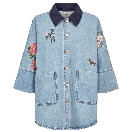 Nümph Denma Oversize Denim Skjorte 