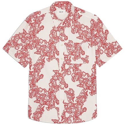 NN07 Deon SS Print 5005 Skjorte