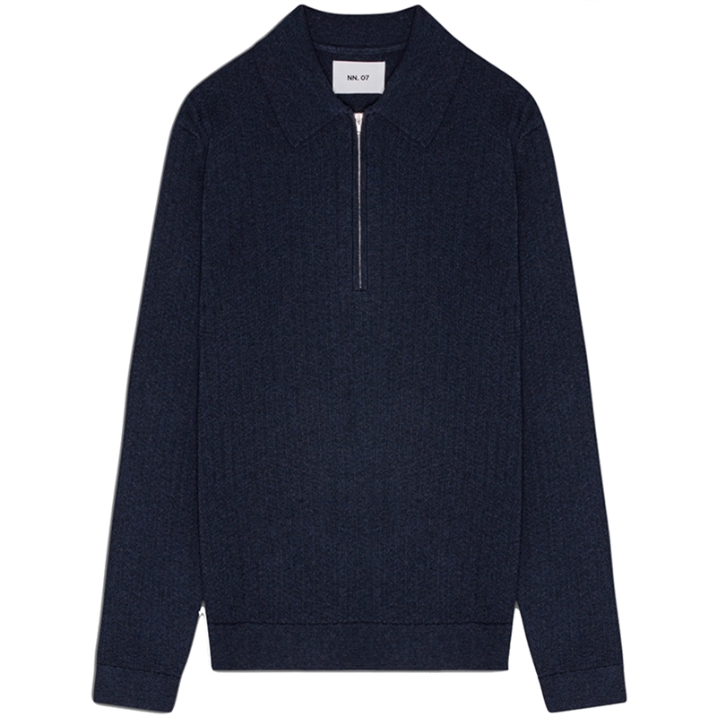 NN07 Hansie LS 6600 Zip Polo Strik