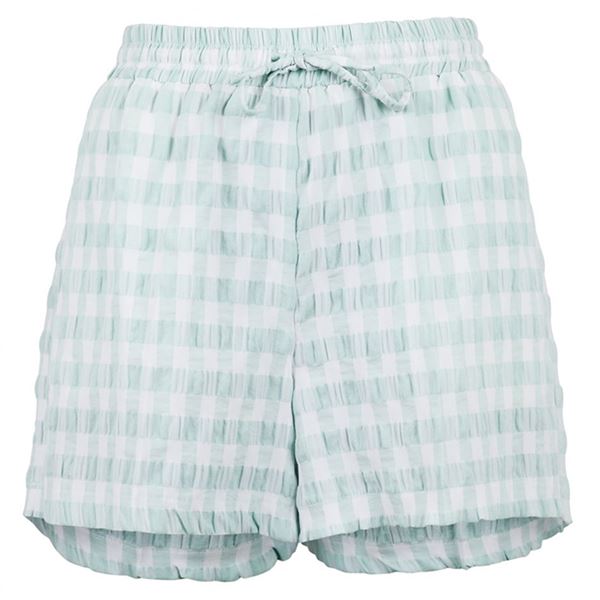 På jorden Begrænset gas Neo Noir Abbigail Summer Check Shorts - Mint | Coast