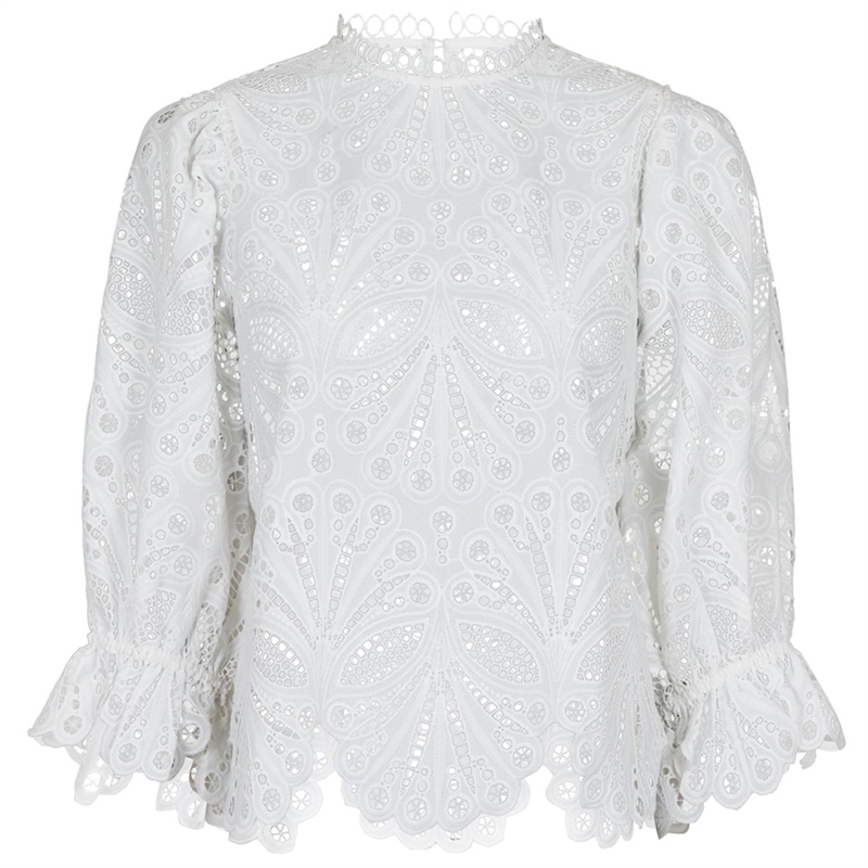 Neo Noir Adela Embroidery Bluse