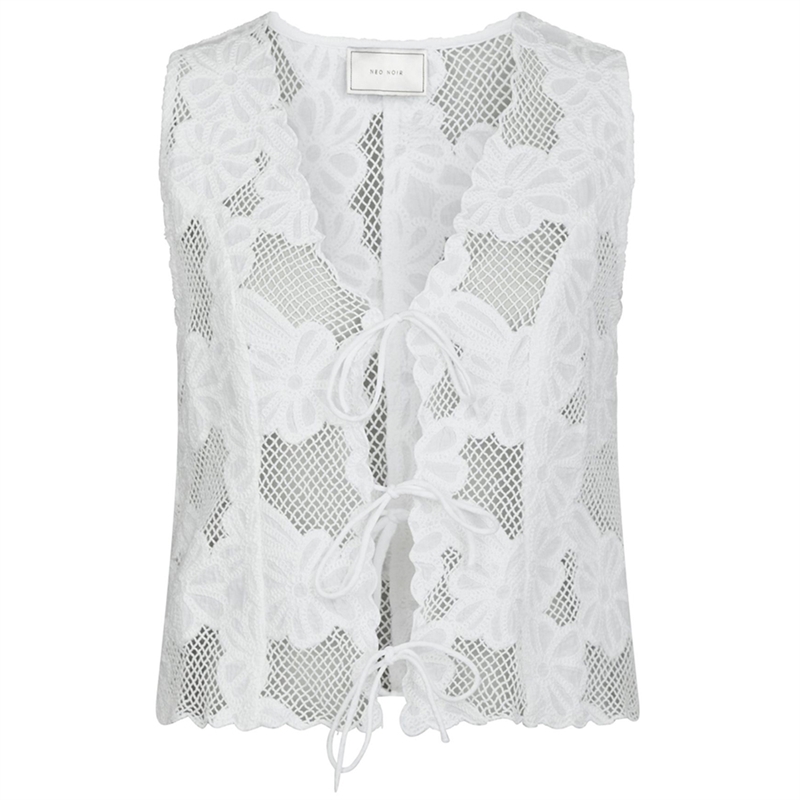 Neo Noir Alboa Embroidery Top