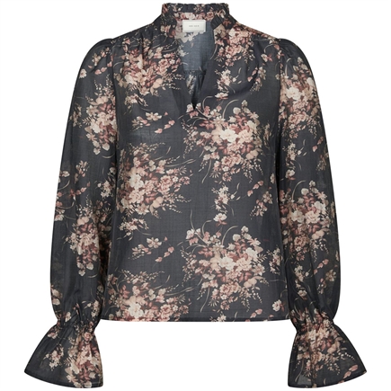 Neo Noir Amara Garden Flower Bluse