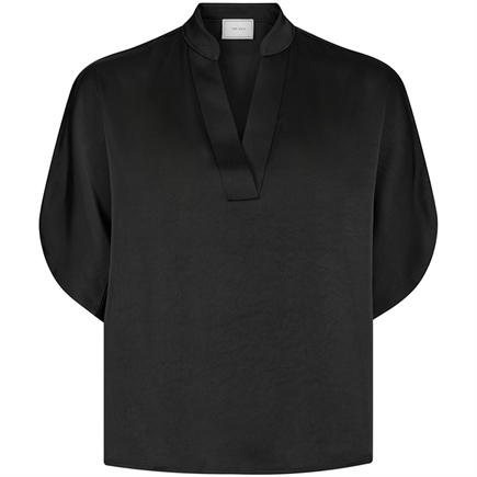 Neo Noir Anelle Heavy Sateen Bluse