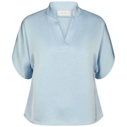 Neo Noir Anelle Heavy Sateen Bluse