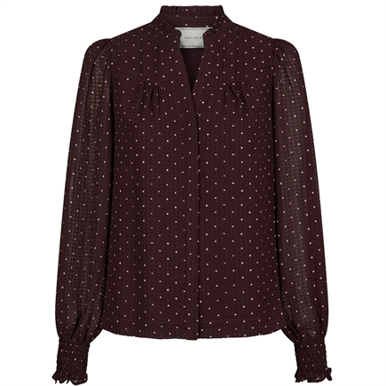 Neo Noir Astrida Dotted Bluse