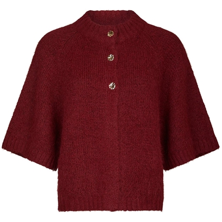 Neo Noir Benuta Fluffy Knit Cardigan