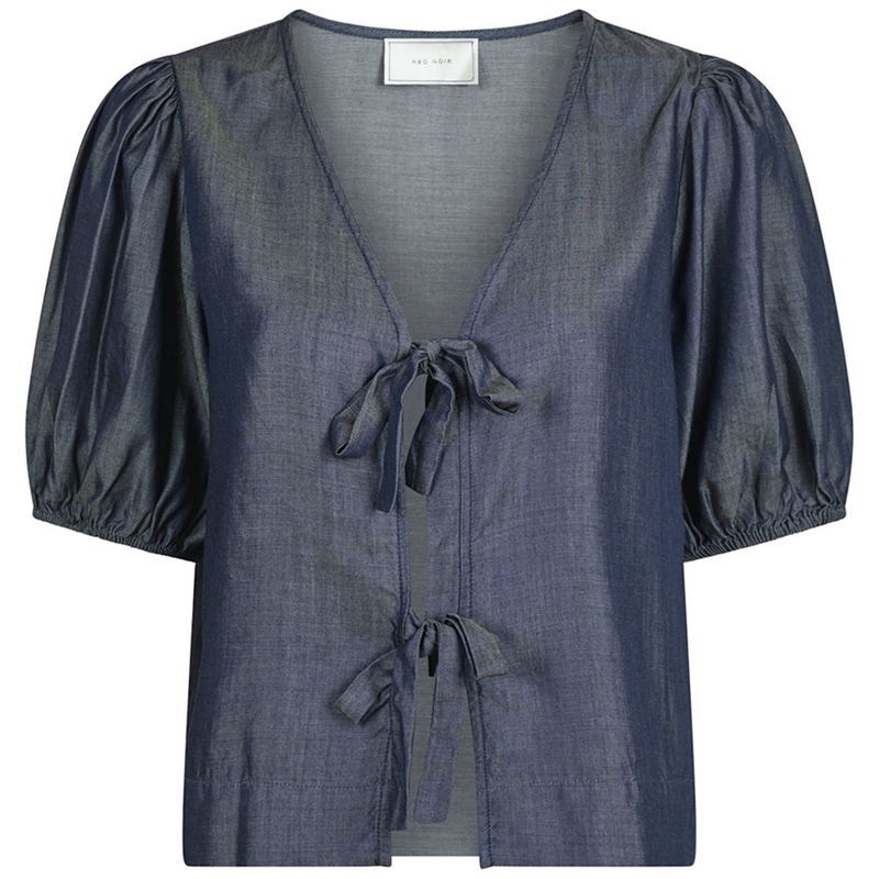 Neo Noir Bianca Chambray Bluse