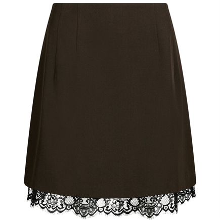 Neo Noir Brigitte Lace Nederdel