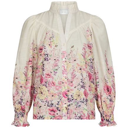Neo Noir Calloma Flower Print Bluse