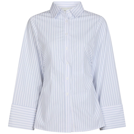 Neo Noir Caroli Slim Stripe Skjorte