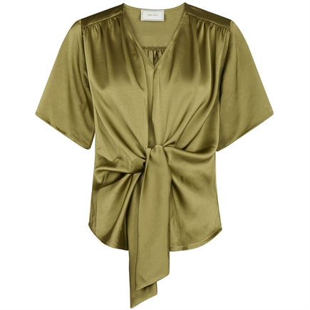 Neo Noir Casadia Heavy Sateen Bluse