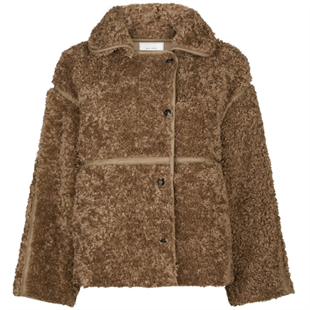 Neo Noir Castor Faux Fur Jakke